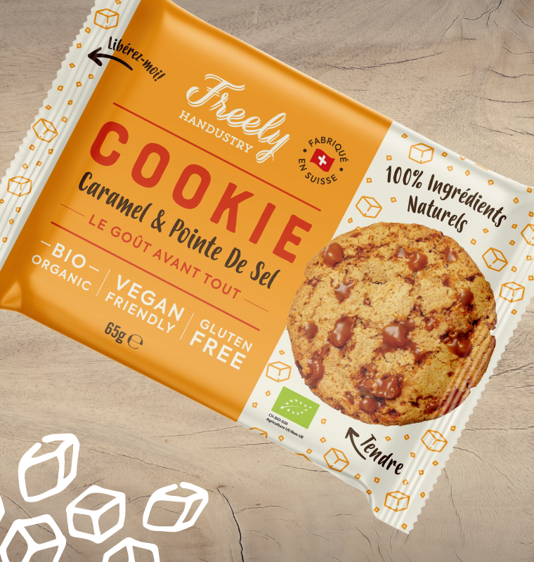 Cookie caramel & pointe de sel