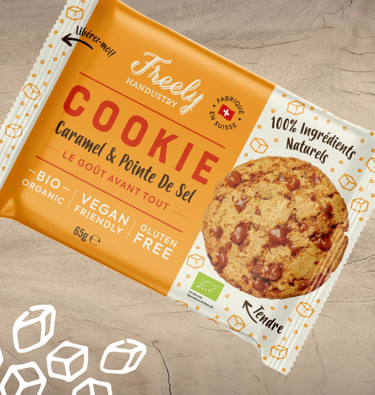 Cookie caramel & pointe de sel